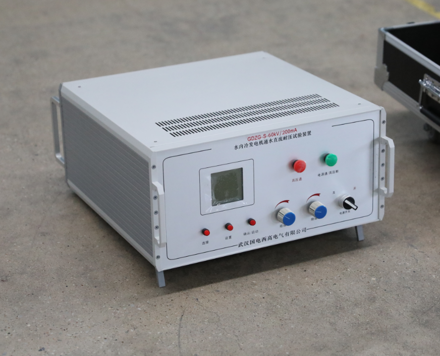 水內(nèi)冷發(fā)電機(jī)通水直流耐壓試驗裝置實物圖